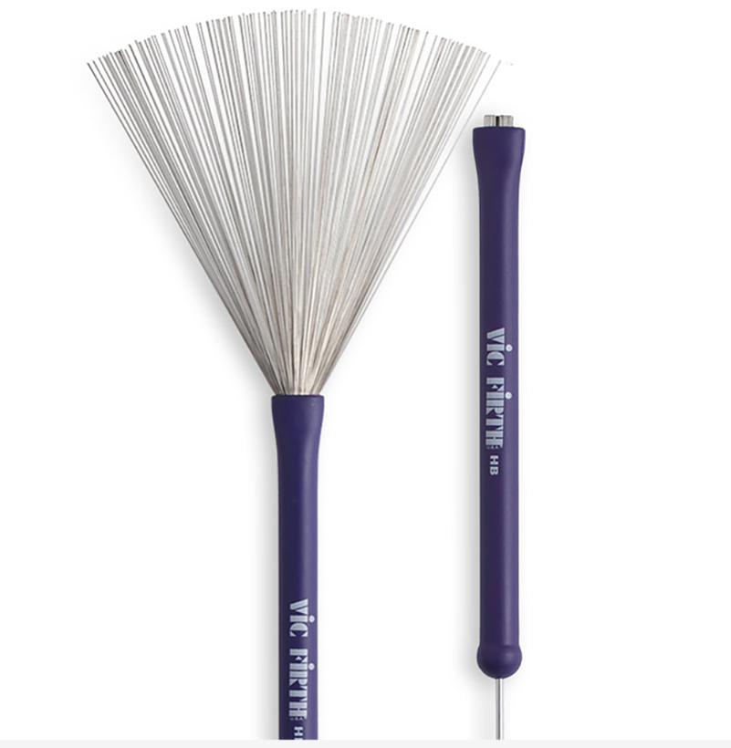 VIC FIRTH HERITAGE BRUSH RUBBER HANDLE