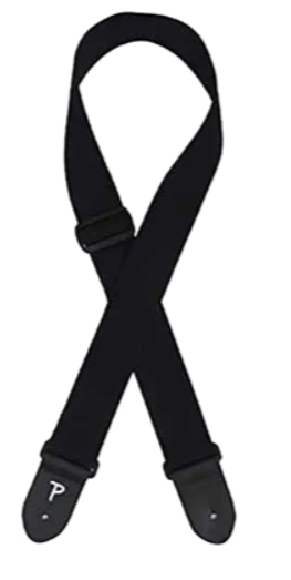 PERRI'S 2" BASIC COTTON STRAP - BLACK