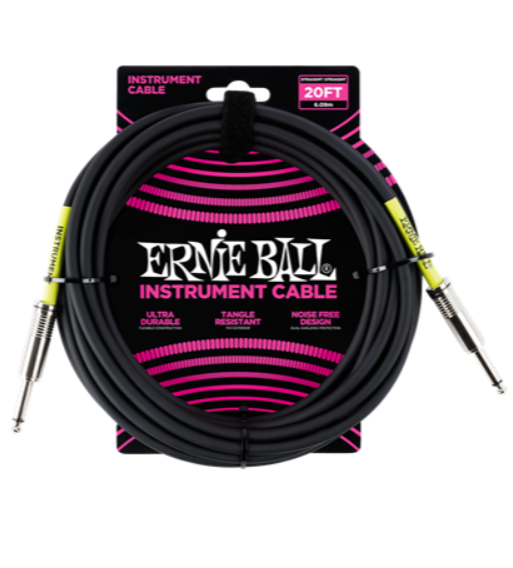 EB INST CABLE SS BLACK 20FT