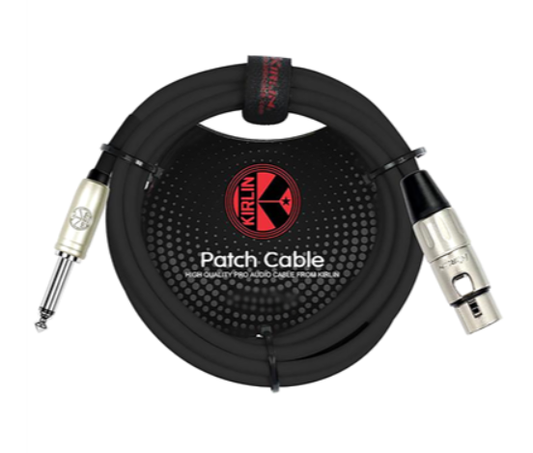 KIRLIN DELUXE LEAD XLR(F)- 1/4" MONO JACK 33FT/10M