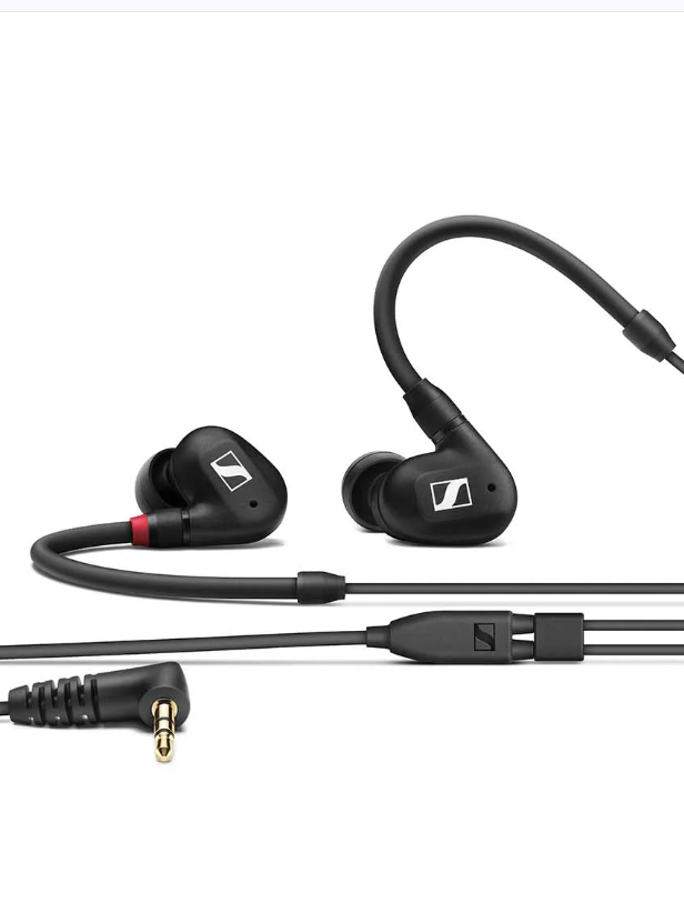 IE 100 PRO In-Ear Monitoring Earphones (IEM) 1.3m Cable Black