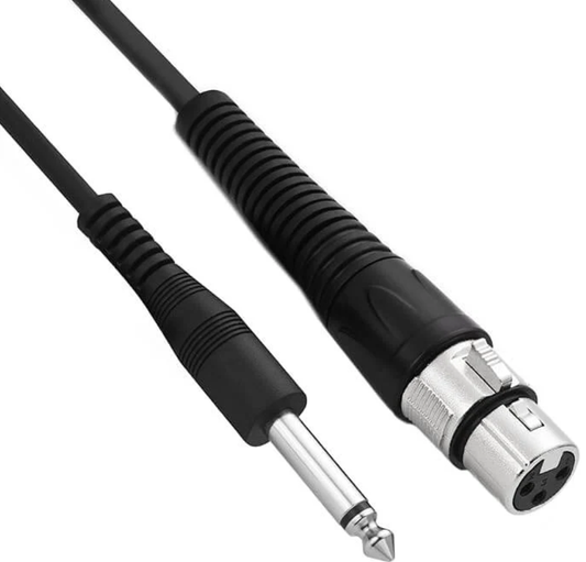 CAROL 25FT MIC CABLE JACK/XLR