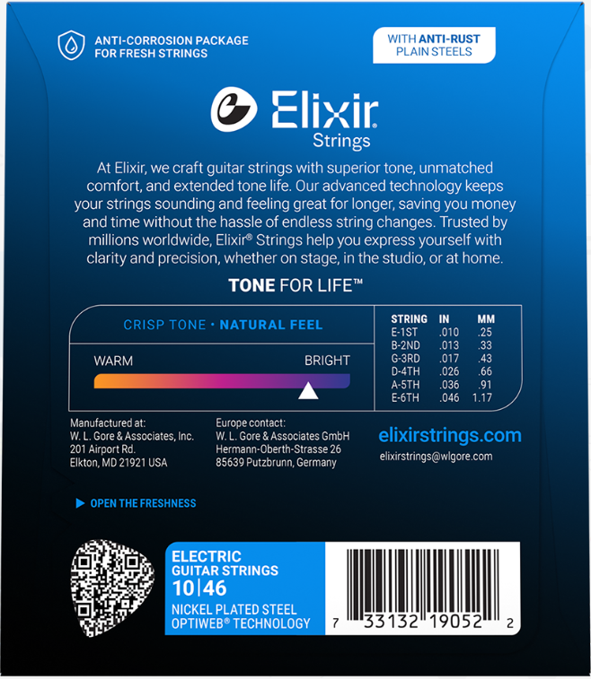 ELIXIR E19052 OPTIWEB ELEC LIGHT 10-46 SET